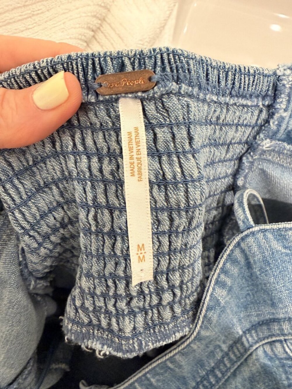 Free People Denim Maxi Dress - Picture 10 of 10